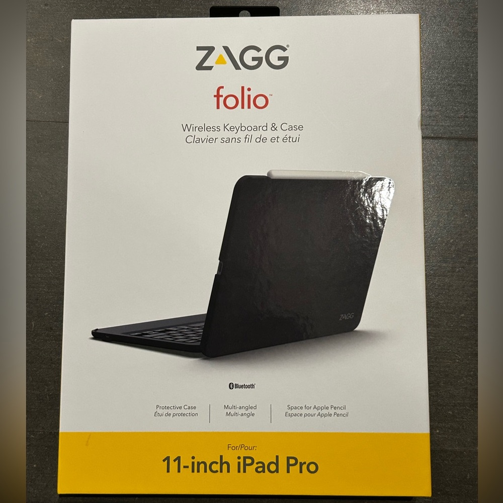 Folio Wireless Keyboard & Case for 11-inch iPad Pro - Black